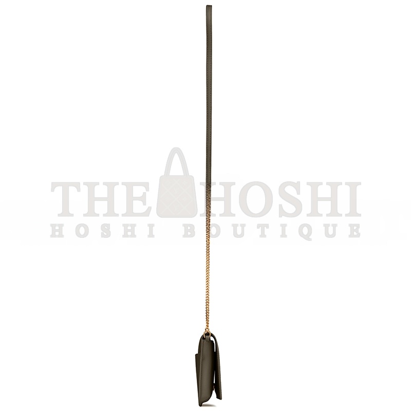 Y51 CASSANDRE PHONE HOLDER IN SMOOTH LEATHER 6350950U40J3212 (18.5*11*2.5cm) Master Quality